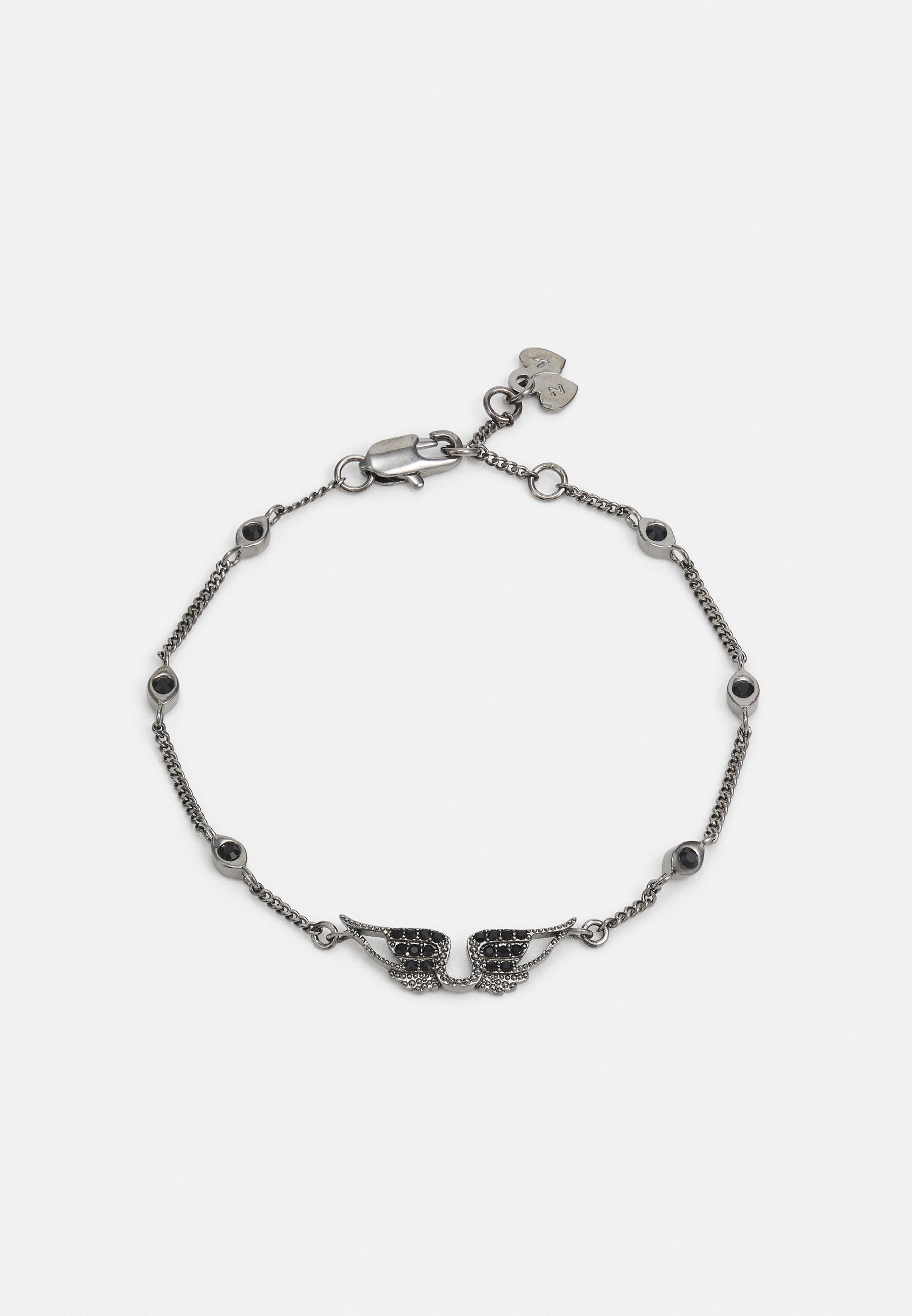 Zadig Voltaire Rock Bracelet Bracelet Shiny Gun Gris Acier Zalando Fr