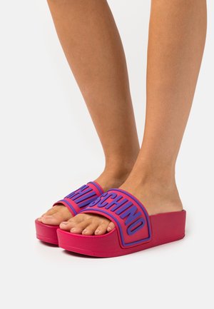 Mules à talons - fantasy color