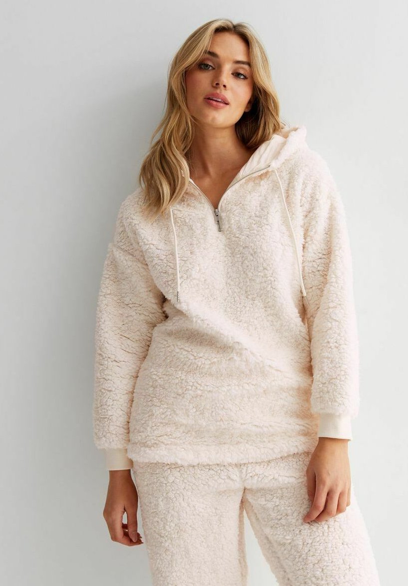 New Look Fleece jumper - off white/off-white - Zalando.de