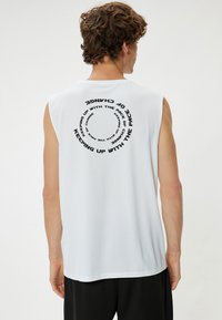 Koton SPORT TANK - Top - white