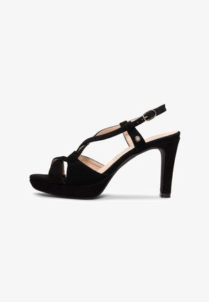 MiMao, JUDITH - Sandalias de tacón - black
