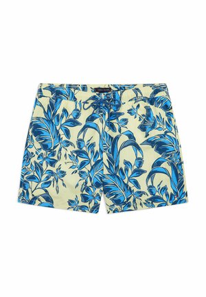 Tommy Hilfiger, MEDIUM DRAWSTRING PRINT - Swimming shorts - vintage tropical floral yellow