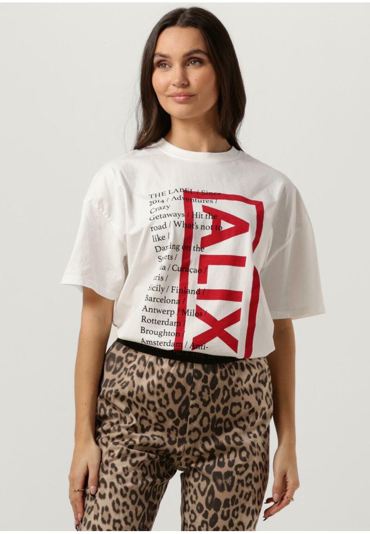 Alix the label ON TOUR T SH TShirt print wit/weiß Zalando.de