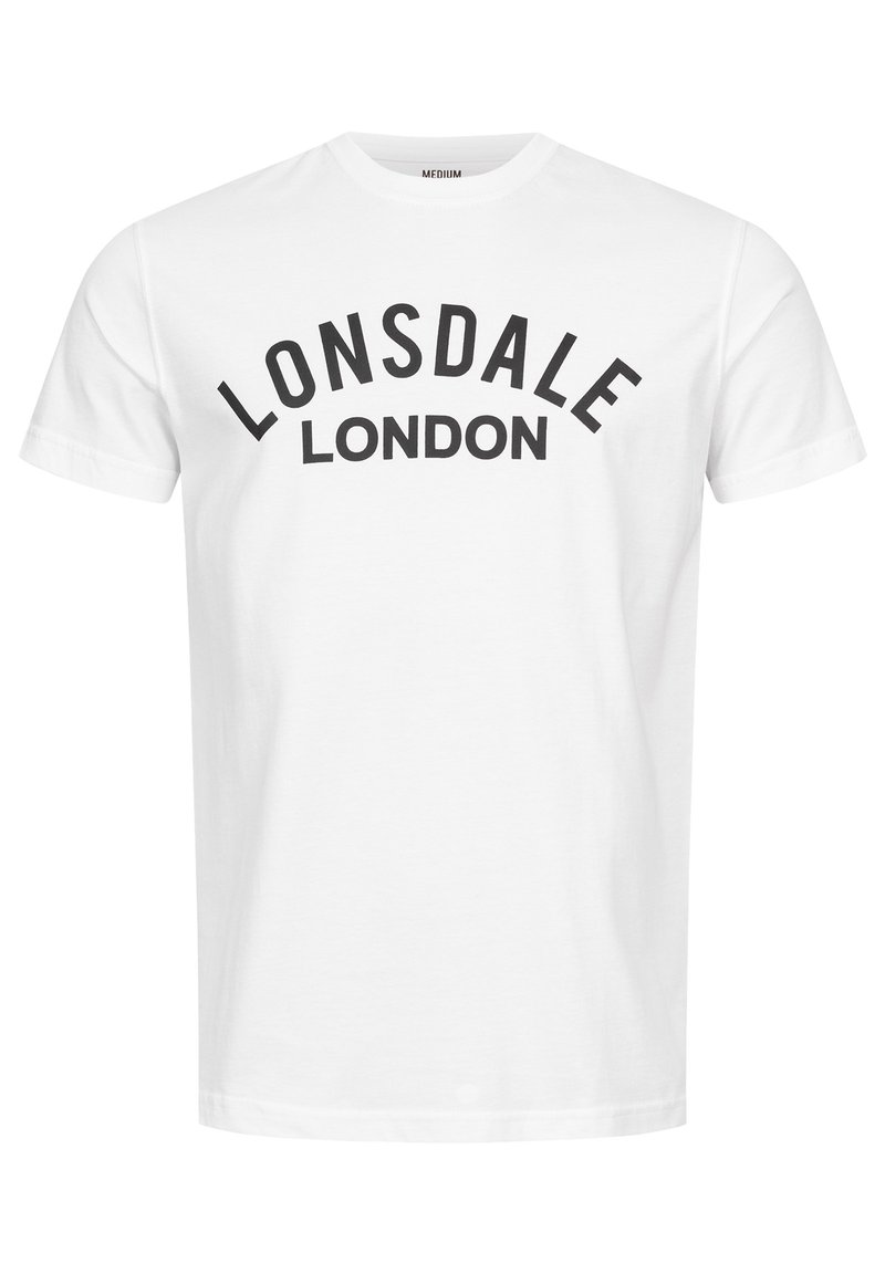 Lonsdale Marškinėliai su spaudiniu - white