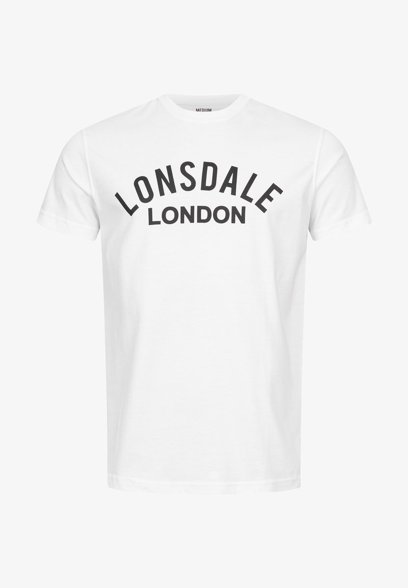 Lonsdale Marškinėliai su spaudiniu - white