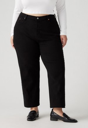 RIBCAGE STRAIGHT ANKLE - Straight leg jeans - black sprout