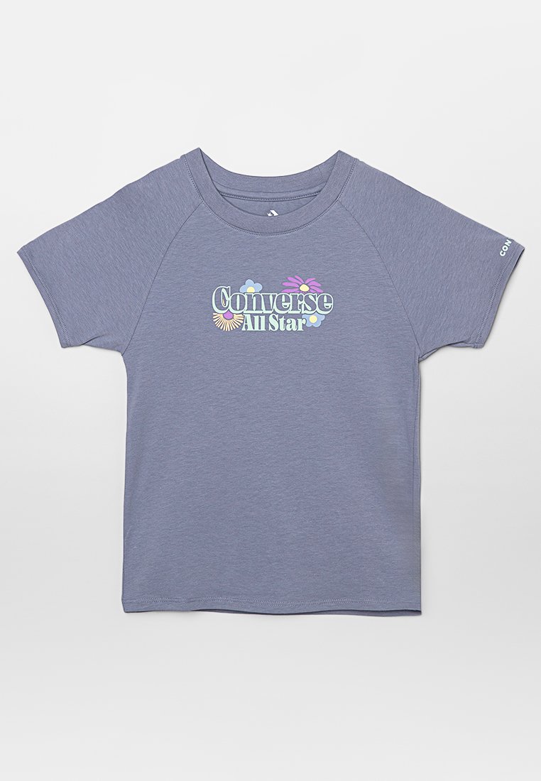 Converse T-shirt print donkergrijs