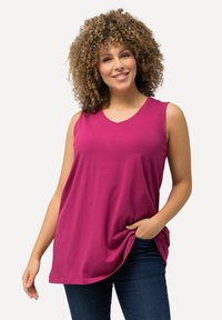 Ulla Popken ÄRMELLOS - Top - pink