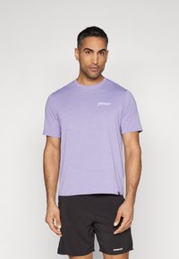 Patagonia CAP COOL DAILY GRAPHIC WATERS - T-shirt desportiva - concrete purple