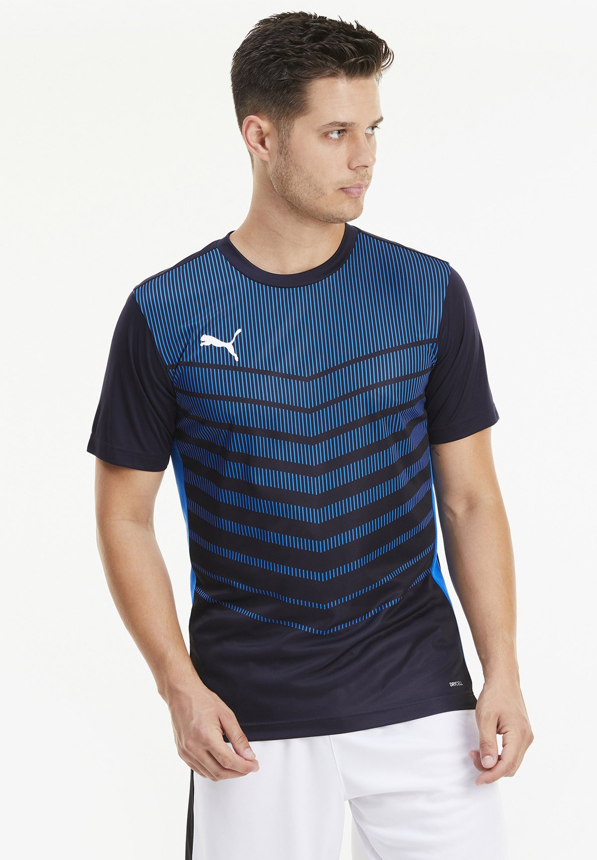 puma blue shirt