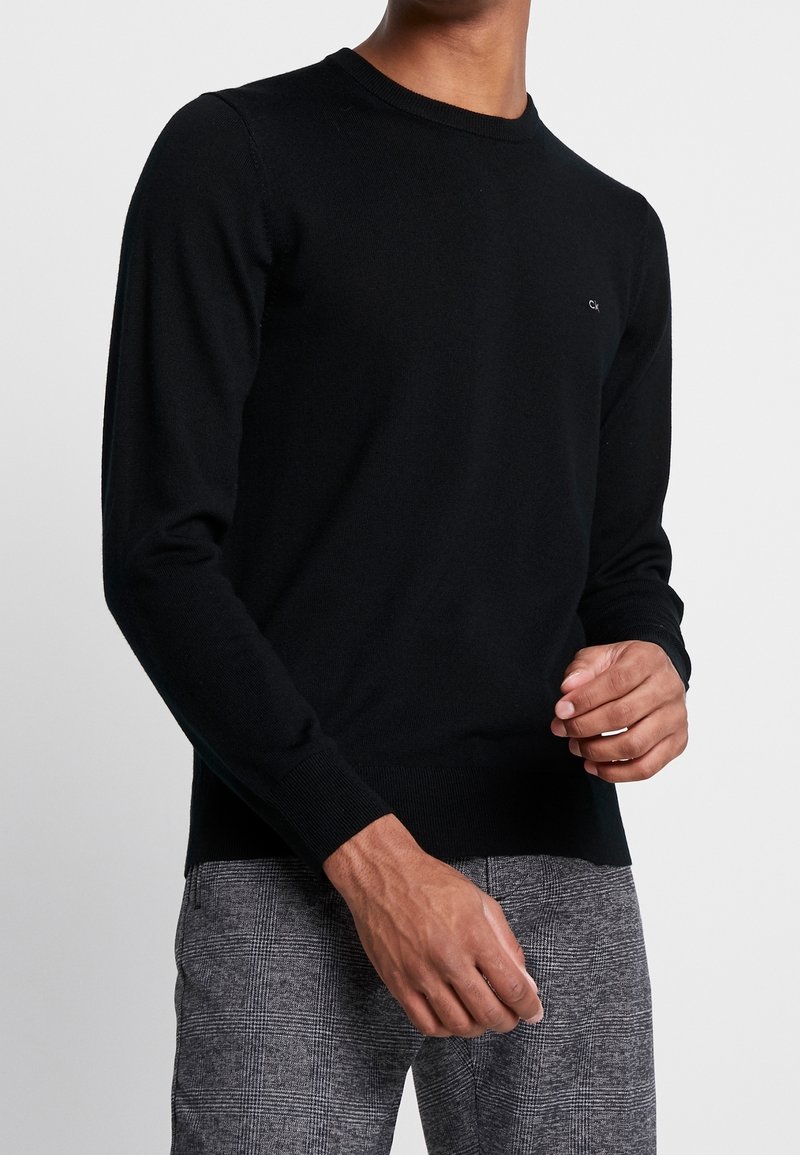 Calvin Klein Tailored Stickad tröja - black