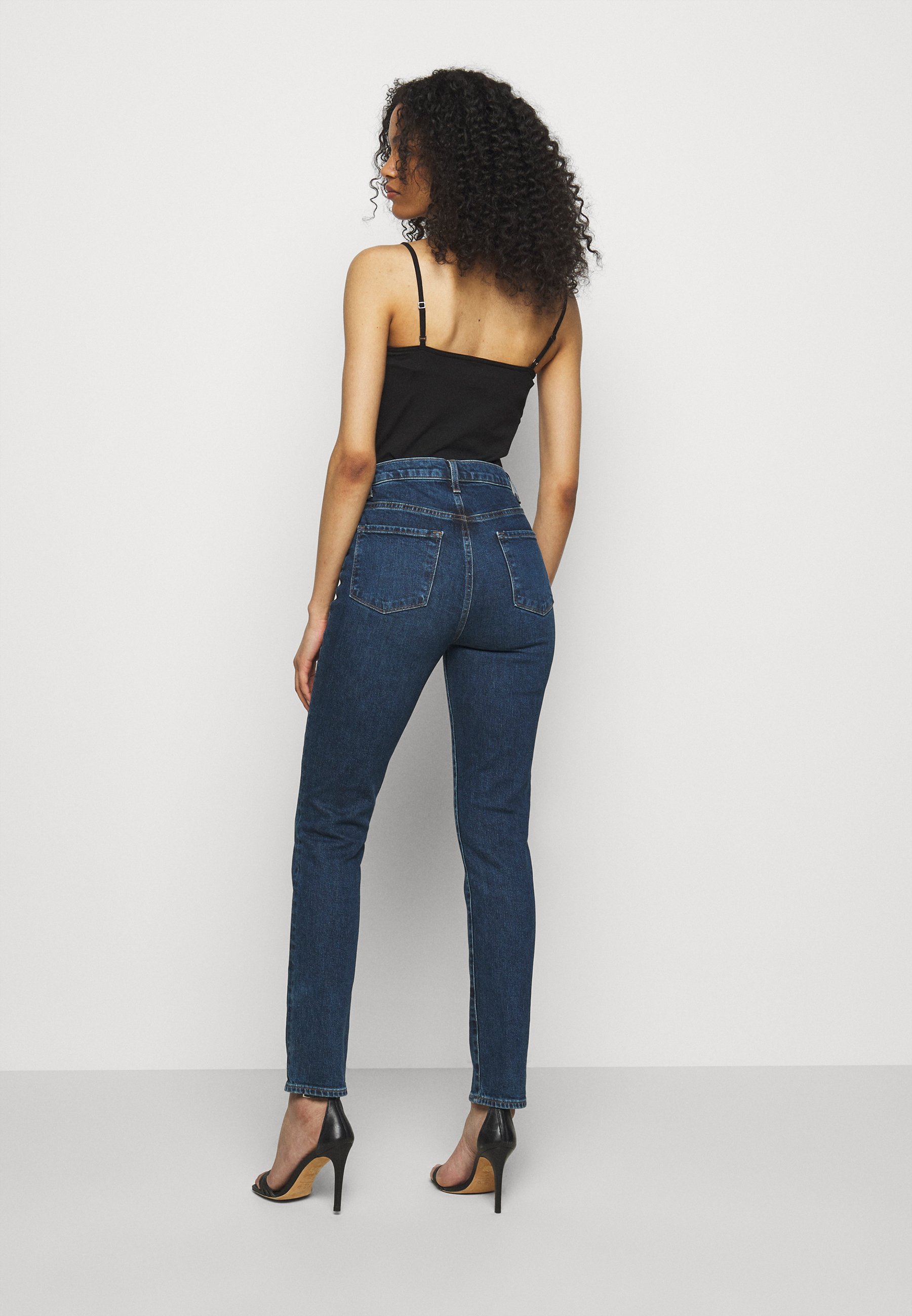 J Brand RUNWAY HIGH RISE SLIM STRAIGHT - Straight leg jeans - pacific/dark  blue - Zalando.ie