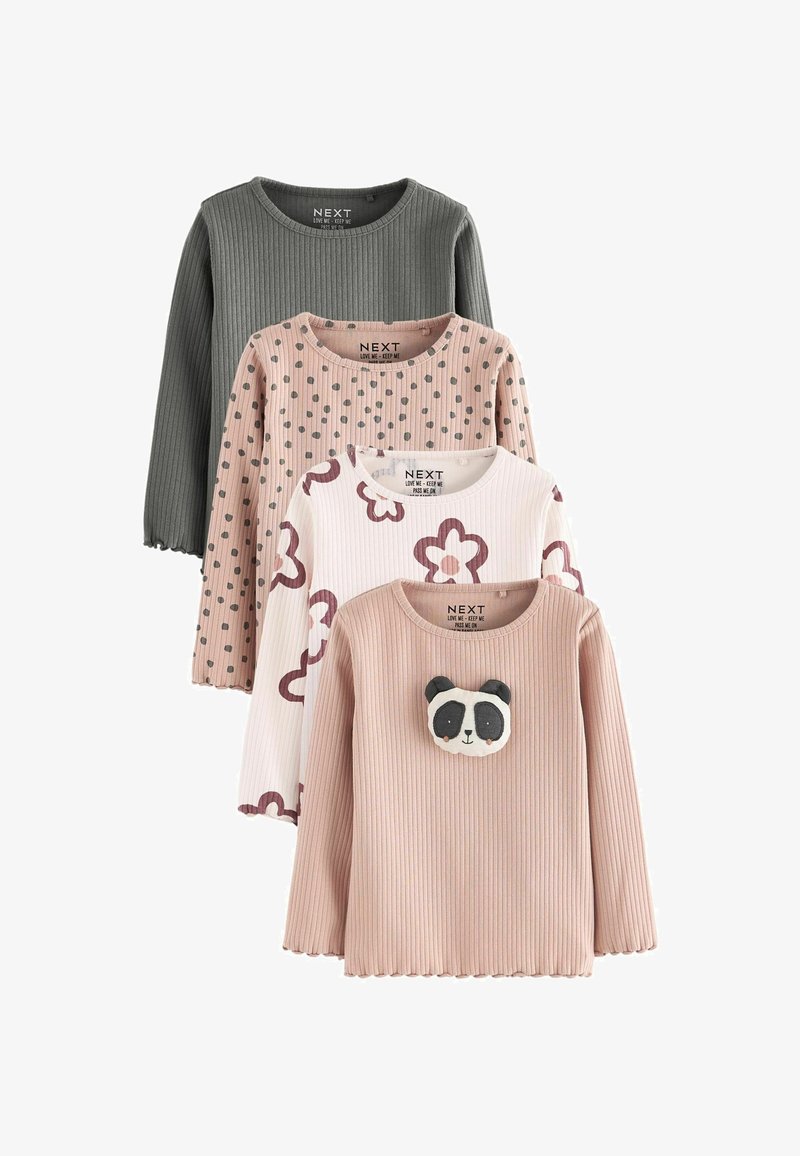 Next LONG SLEEVE 4 PACK . - Majica z dolgimi rokavi - neutral