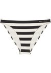 YSTAD FINE MOP STRIPE - Badtrosor - schwarz weiss