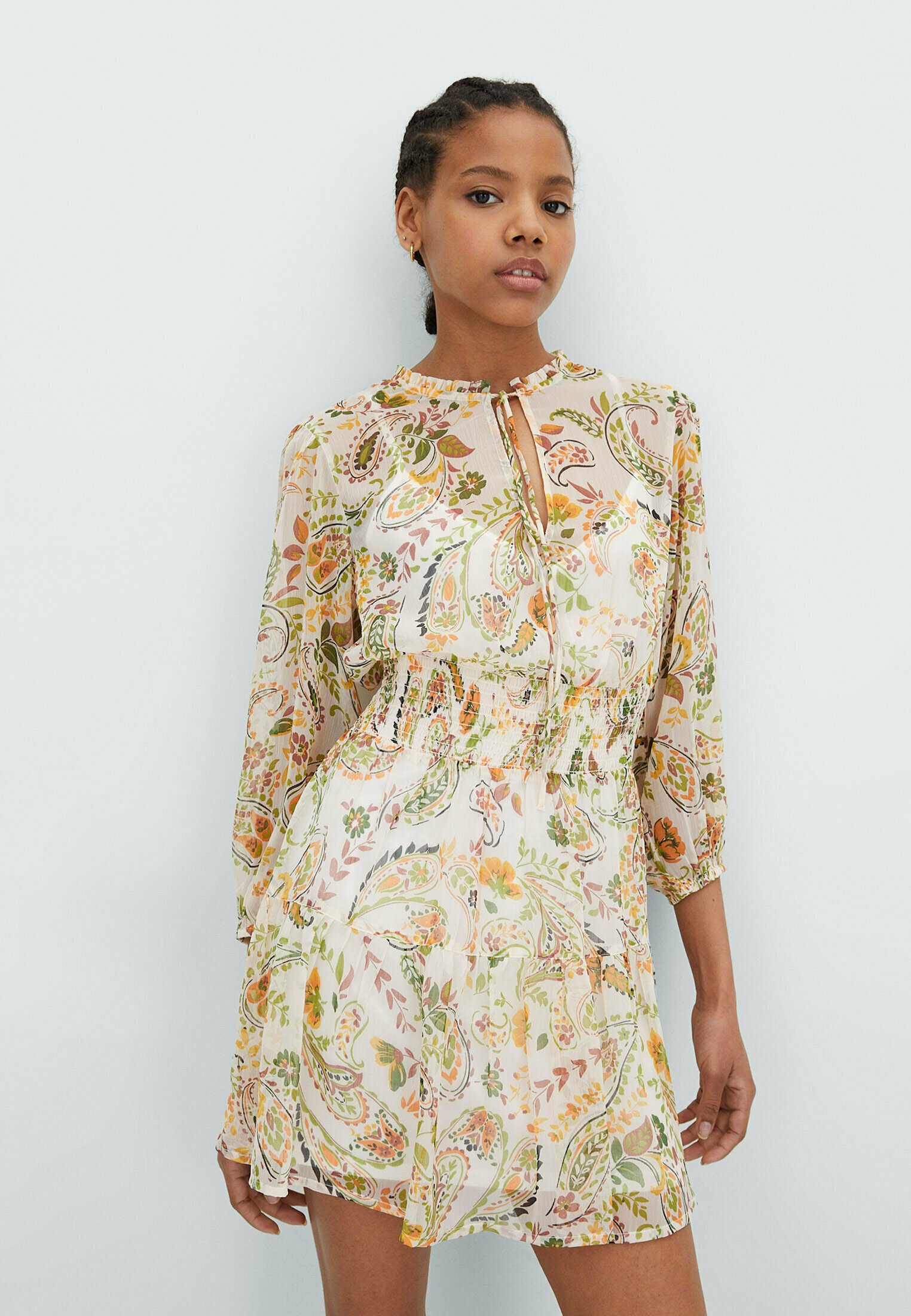Stradivarius BOHO - Vestito estivo - off white/avorio - Zalando.it