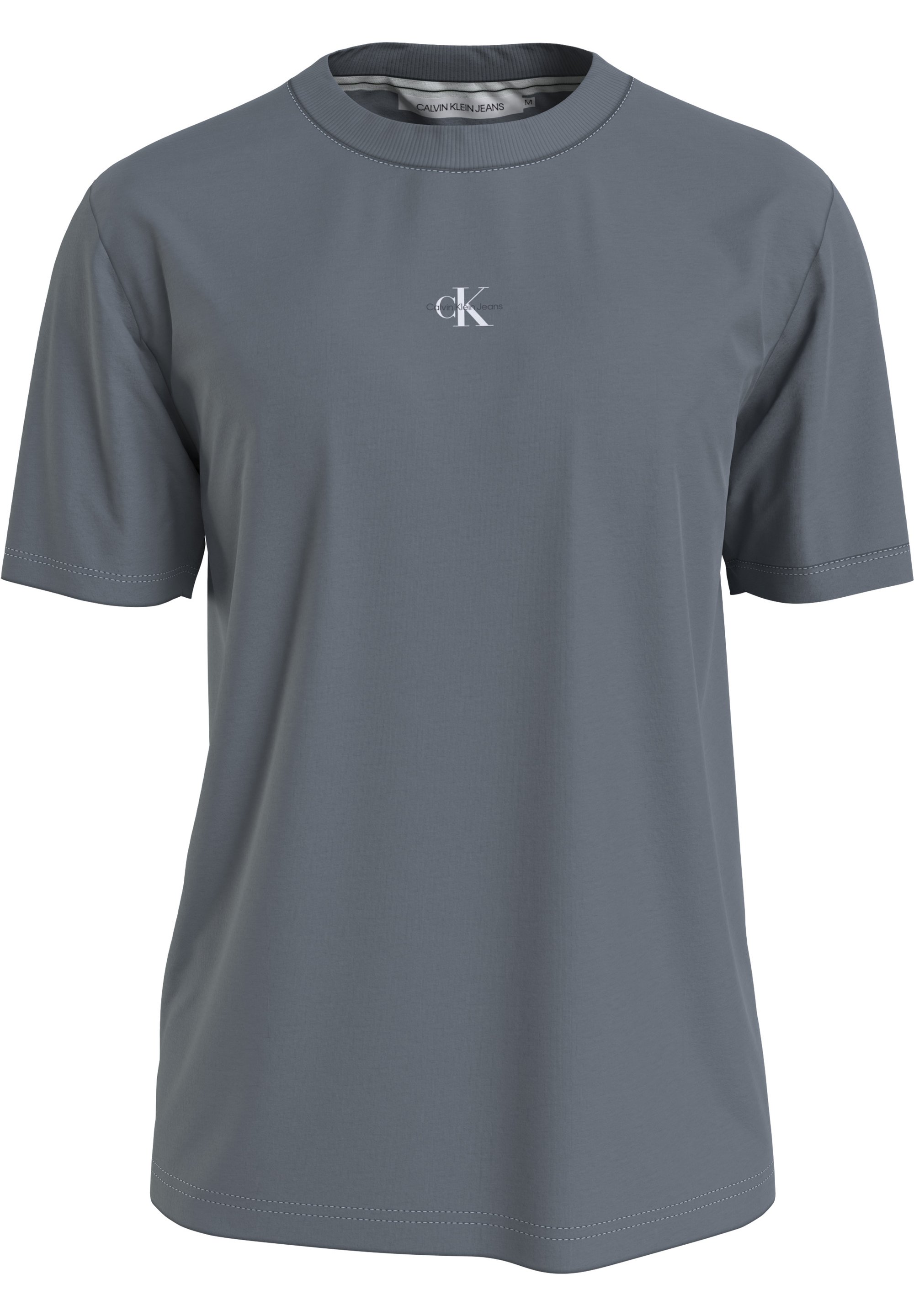 Calvin Klein T-Shirt basic - overcast grey/blaugrau - Zalando.de