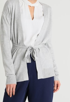 Neuletakki - mottled light grey