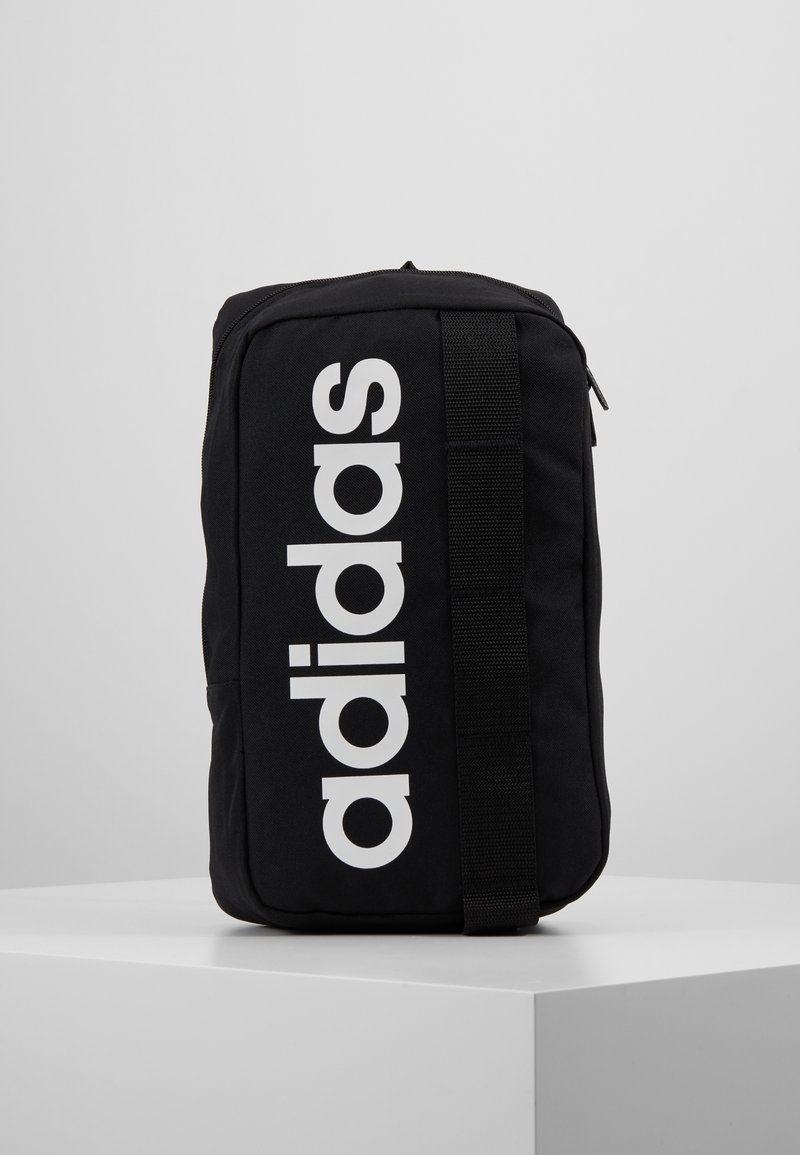 adidas Performance ESSENTIALS LINEAR SPORT CROSS BODY BAG - Umhängetasche - black/white