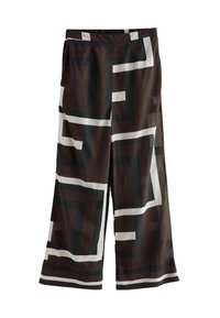 Next CO-ORD - Pantalon classique - brown abstract