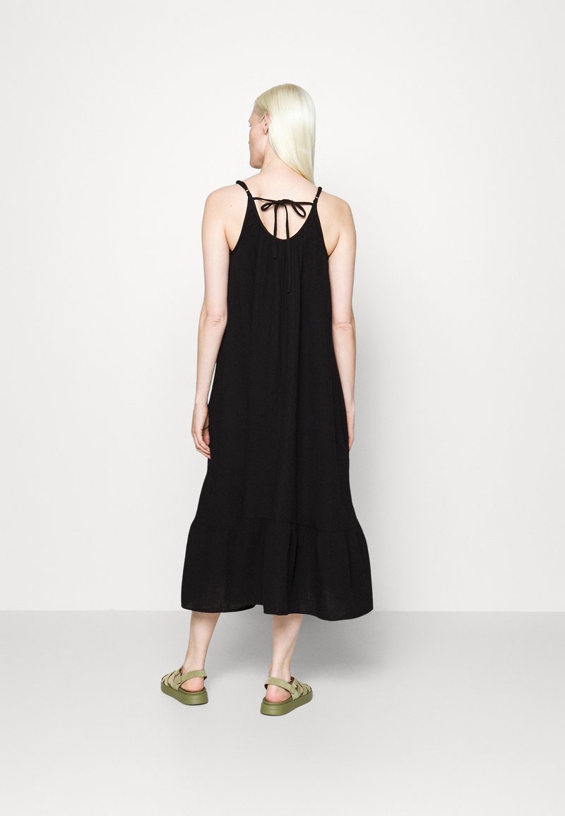 Gap Tall TIER GAUZE DRESS Freizeitkleid true black/schwarz Zalando.ch