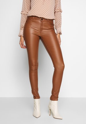 VILA Jeans Skinny - brown