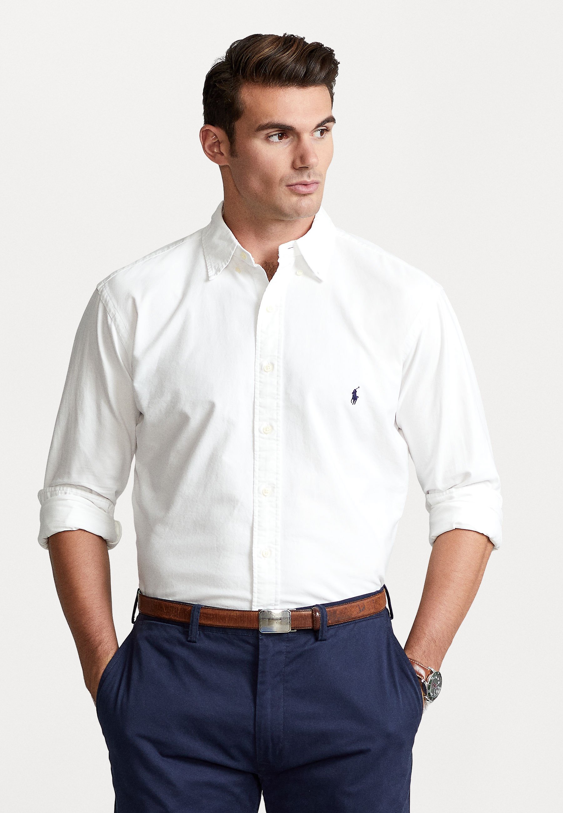 Polo Ralph Lauren Big & Tall GARMENT DYED OXFORD SHIRT 