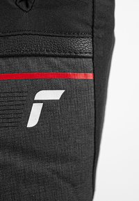 Reusch SNOW - Fingervantar - blck blck melang fire red