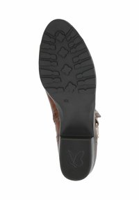 Caprice Botines bajos - cognac nappa