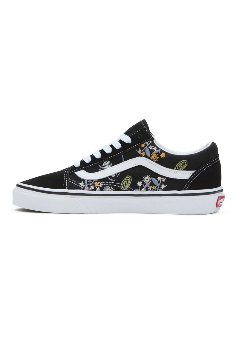 Vans OLD SKOOL UNISEX - Matalavartiset tennarit - black multi