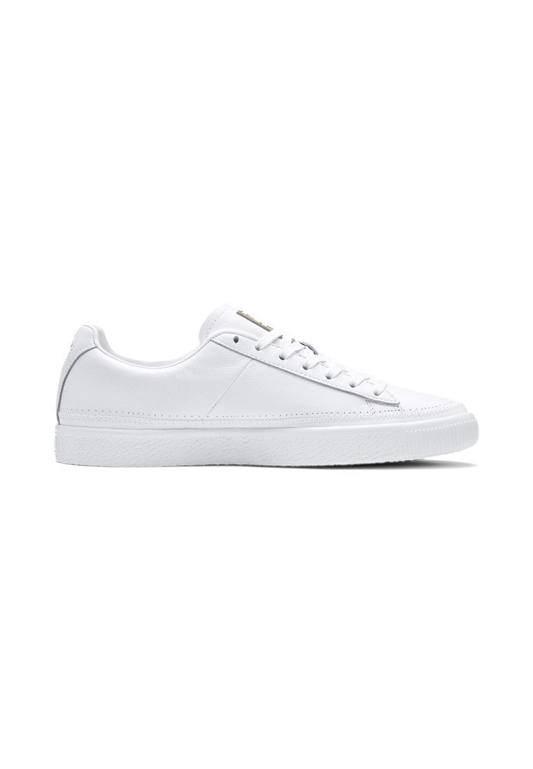 puma white gold trainers