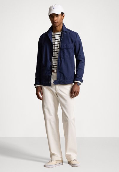 Polo Ralph Lauren GARMENT DYED OXFORD OVERSHIRT - Vasaras jaka - spring navy