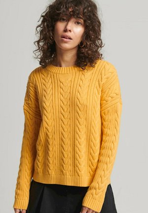 CABLE - Maglione - pigment yellow