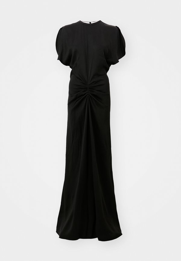 GATHERED WAIST FLOOR LENGTH DRESS - Occasion wear4