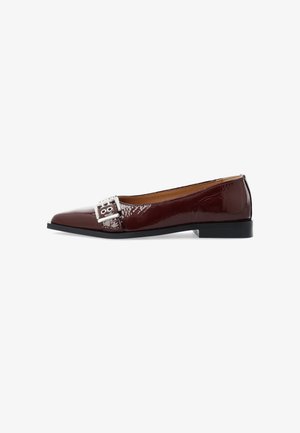 Bianco, Chaussons - dark red