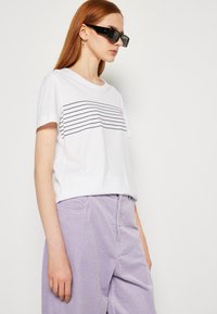 Esprit TEE - T-shirts print - white