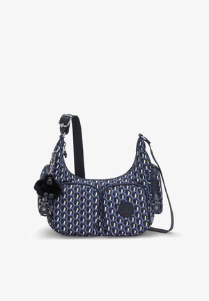 Kipling RIKKA S B PRT - Sac bandoulière - d k blue