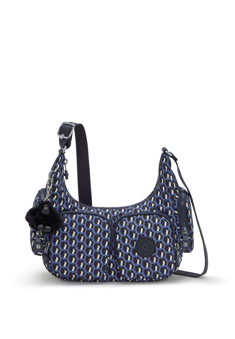 Kipling RIKKA S B PRT - Cross body bag - d k blue