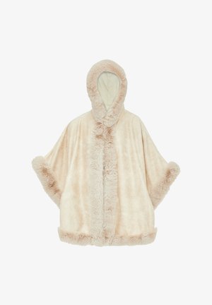 usha, CO-BRANDED WITH FRAULLY - Poncho - beige