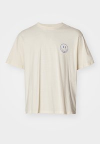 Jack & Jones JORREALMEAL TEE UNISEX - T-shirts med print - buttercream