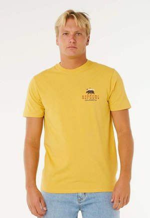 DESTI ANIMALS - T-shirt print - ochre
