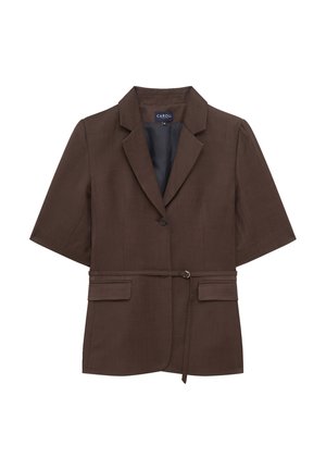 Caroll, CAROLL CAROLL; FRENCH BRAND; FASHION; ELEGANT; MODERN JACKE VMARCHAND - Bleiseri - marron foncé