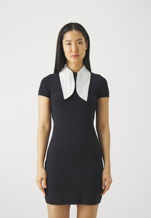 ROBE COURTE MAILLE - Neulemekko - marine