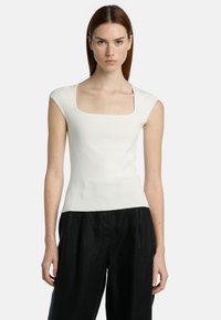 CEBRIO  A - T-shirt basique - panna
