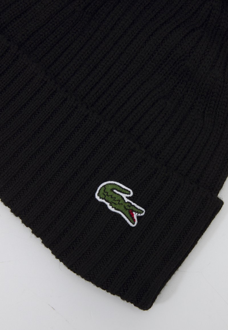 Lacoste UNISEX Beanie noir/black