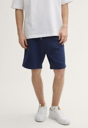 TOM TAILOR DENIM Träningsbyxor - dark blueberry