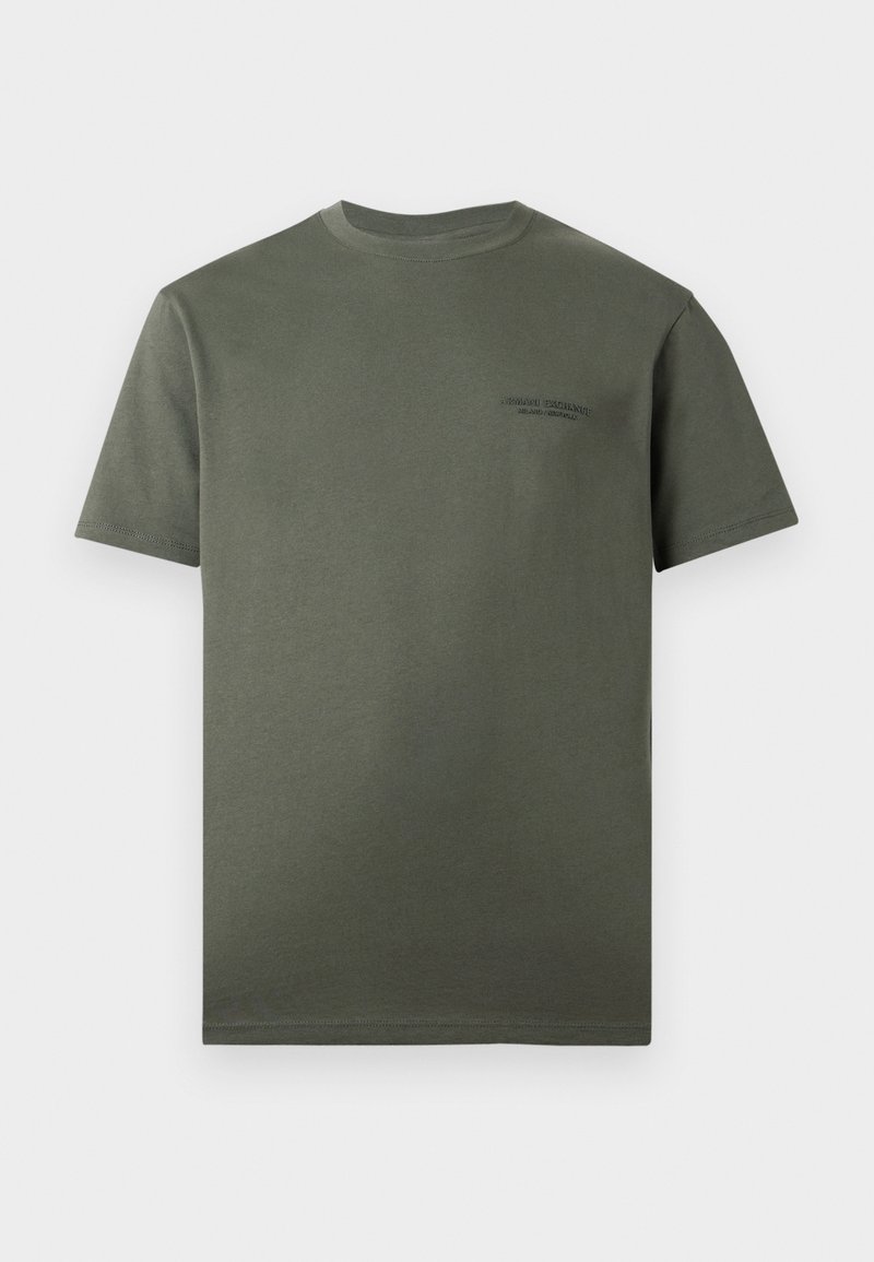 Armani Exchange T-Shirt basic - chimera/oliv - Zalando