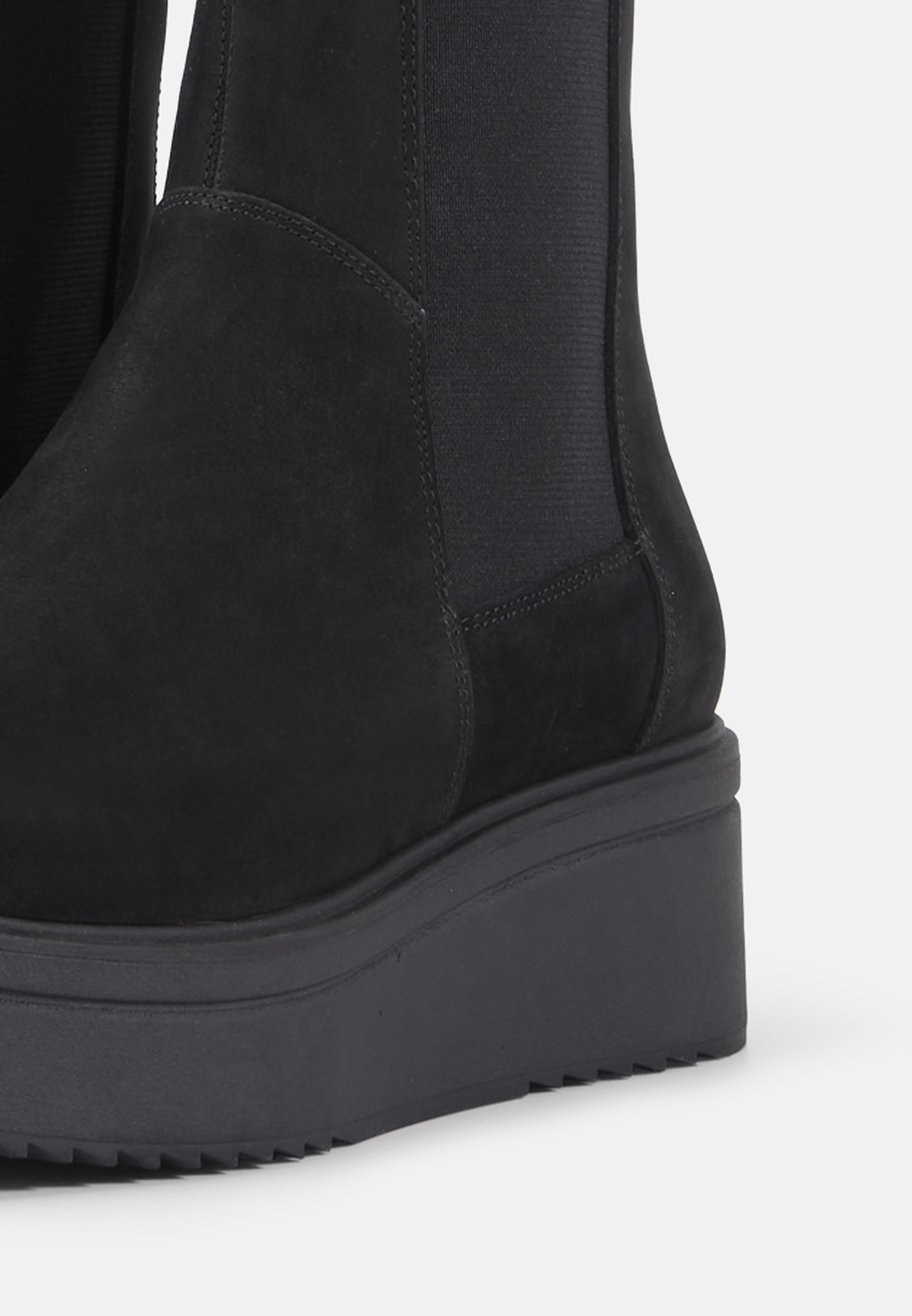 Vagabond - Botki na platformie/czarny - Zalando.pl