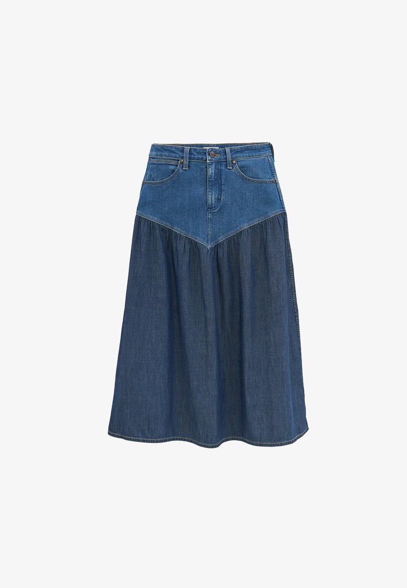 Basque Jeans Wrangler BASQUE WAIST - Gonna a campana - lone rider/blu denim - Zalando.it