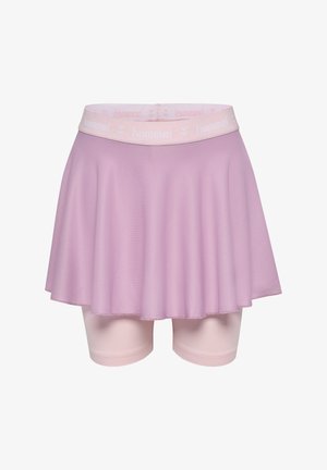 Hummel, HUMMEL HMLJR GYM SKIRT TIGHTS SET - Leggings - lavender mist