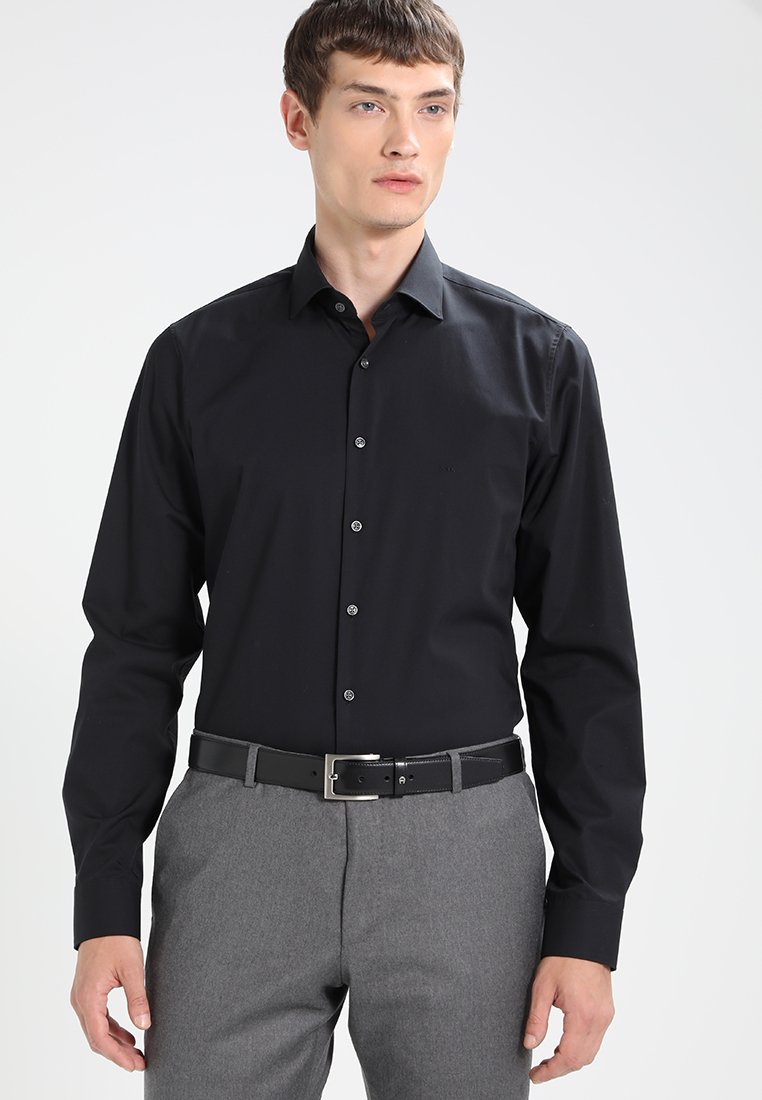 Michael Kors - PARMA SLIM FIT - Ametlik pluus - black, Suurenda